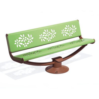 BIARRITZ FLOWERS BENCH