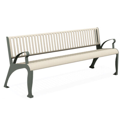 CHERRY IRON COMFORT BENCH