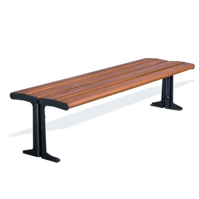 ELLIPSON WOOD BACKLESS BENCH
