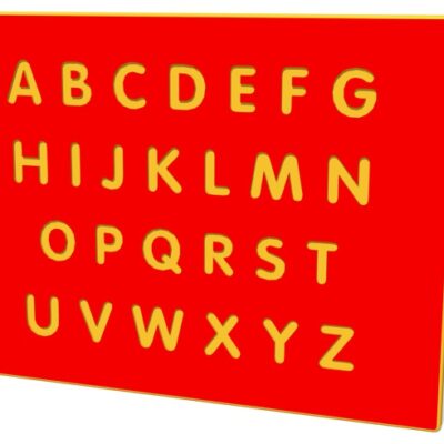 ALPHABET UPPER CASE PLAY PANEL