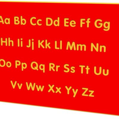 ALPHABET UPPER & LOWER CASE PLAY PANEL