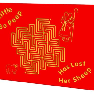 BO PEEP MAZE PLAY PANEL