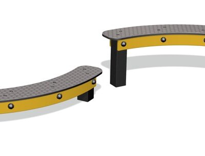 Fun Trail Curved Balance Beams