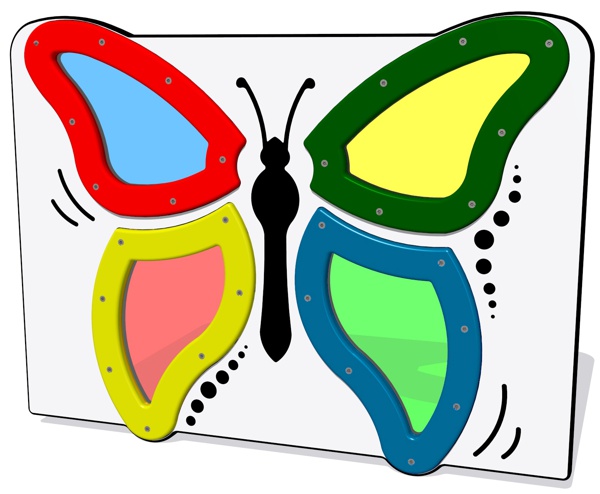 SPARKLING BUTTERFLY PLAY PANEL