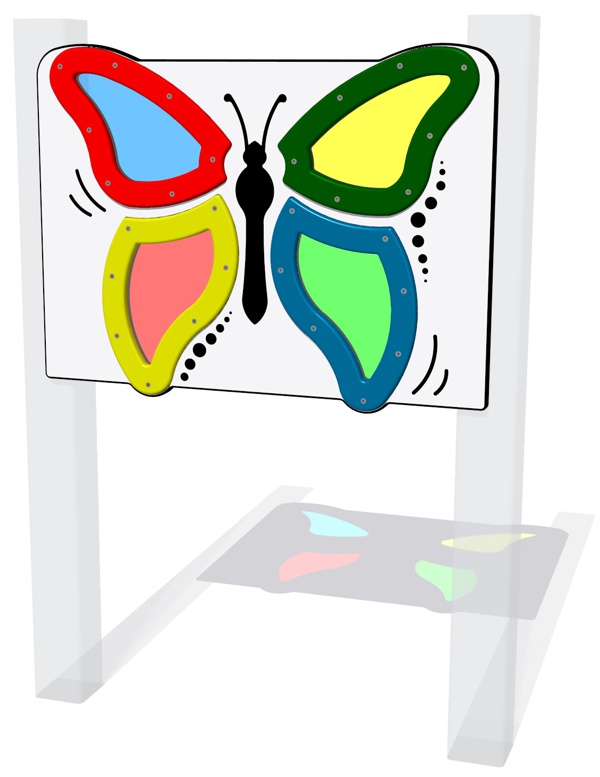 SPARKLING BUTTERFLY PLAY PANEL - Image 3