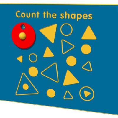 COUNT THE SHAPES PLAY PANEL