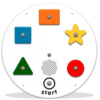PLAYTRONIC SHAPES REACTIONS GAME INSERT