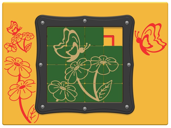 TILE SLIDE BUTTERFLY PLAY PANEL - Image 2