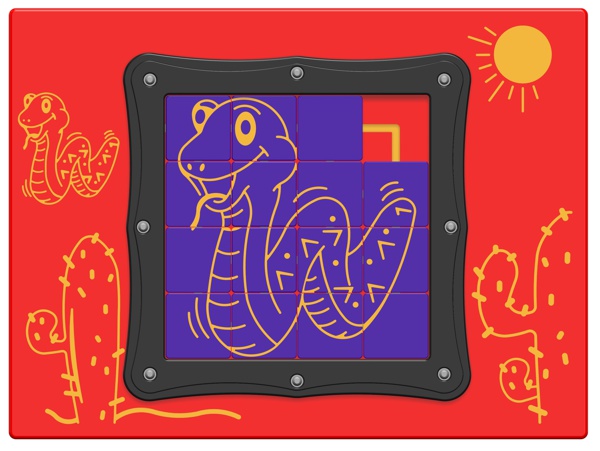 TILE SLIDE SNAKE PLAY PANEL - Image 2