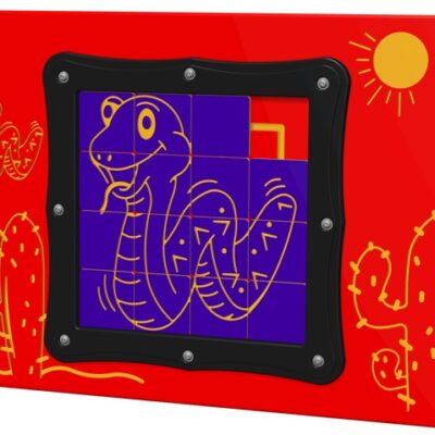 TILE SLIDE SNAKE PLAY PANEL