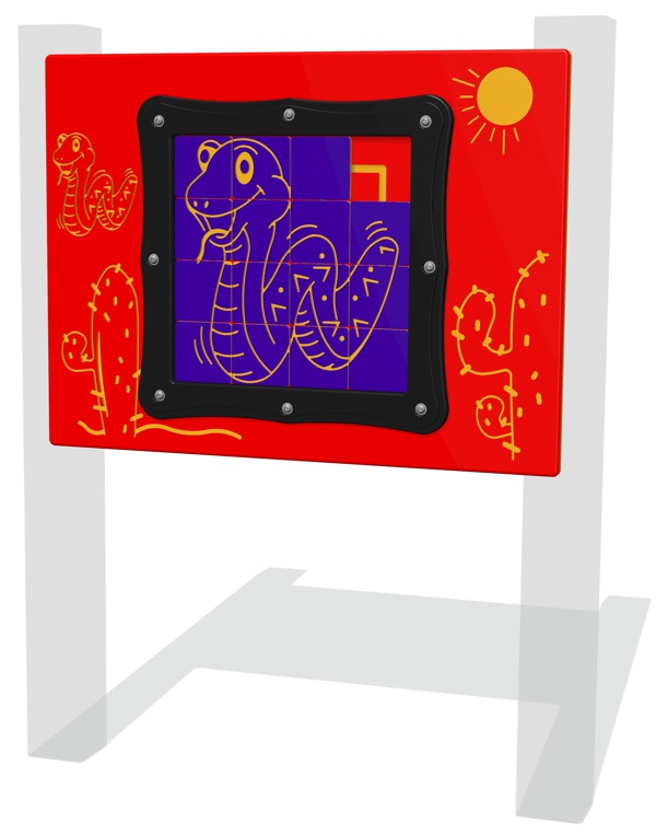 TILE SLIDE SNAKE PLAY PANEL - Image 3