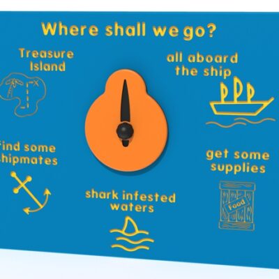WHERE SHALL WE GO PLAY PANEL - PIRATES