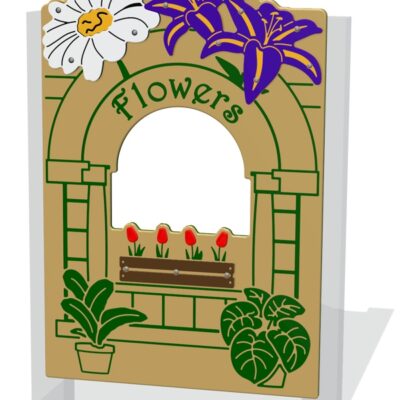 FLOWER SHOP PLAY PANEL