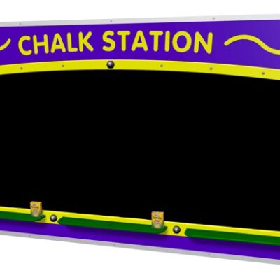 GIANT CHALKBOARD STATION PLAY PANEL