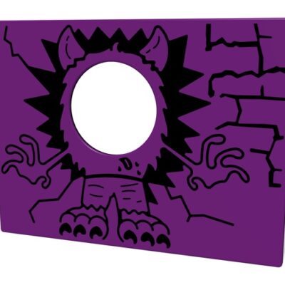MONSTER HEAD THROUGH PLAY PANEL