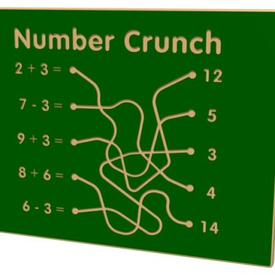 NUMBER CRUNCH PLAY PANEL