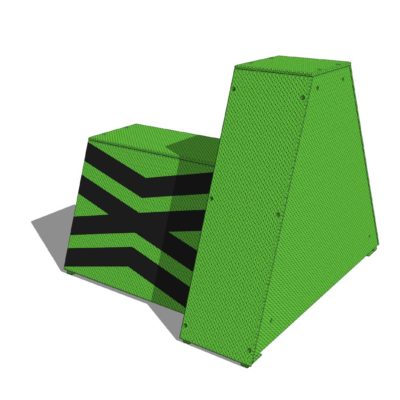 PARKOUR DOUBLE A BOX (H 750, H 1250)