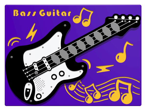 PLAYTRONIC BASS GUITAR MUSICAL PANEL - Image 3