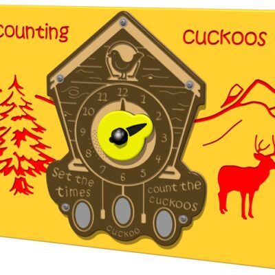 PLAYTRONIC COUNTING CUCKOOS PLAY PANEL