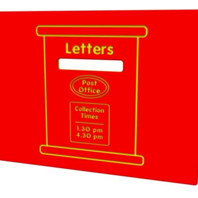 POST BOX PLAY PANEL