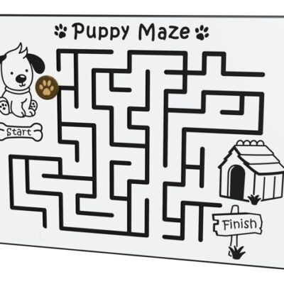 PUPPY MAZE PLAY PANEL