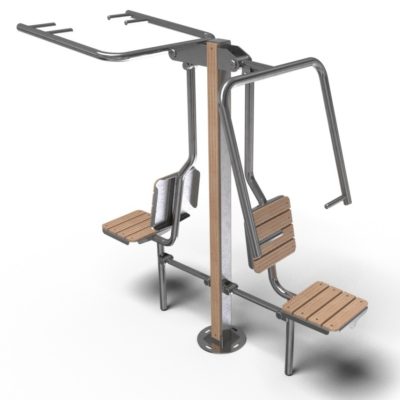 PULL DOWN AND CHEST PRESS