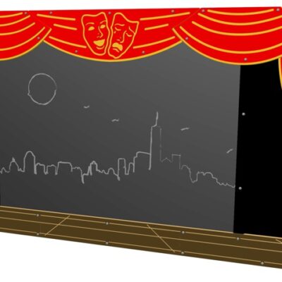 STAGE BACKDROP PLAY PANEL