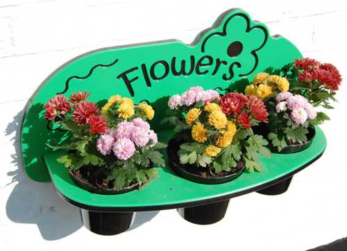 Wall Garden 3-Pot Planter