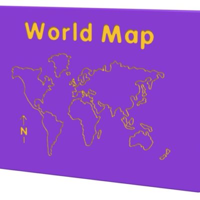 WORLD MAP PLAY PANEL