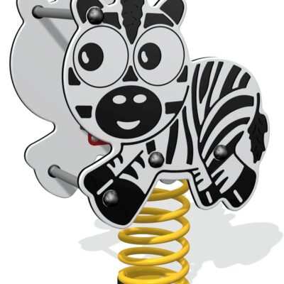 ZOE ZEBRA SPRING ROCKER