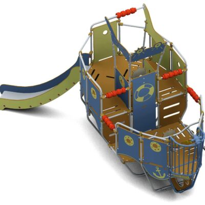 THE BOAT WITH SLIDE