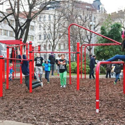 TRIPLE PULL UP BAR
