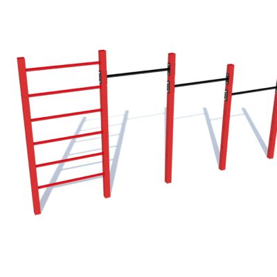 VERTICAL LADDER AND HORIZONTAL BARS