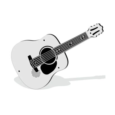 PLAYTRONIC ACOUSTIC GUITAR MUSICAL INSERT