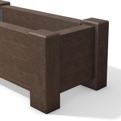 Muscari planter brown