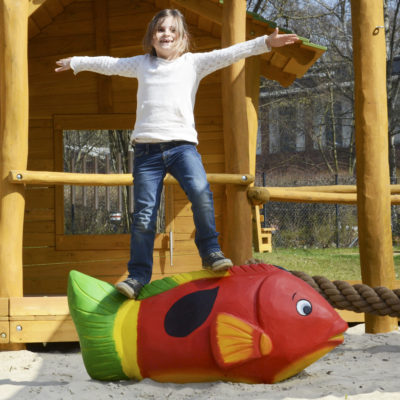 PLAY SCULPTURE «COLOURFUL FISH»