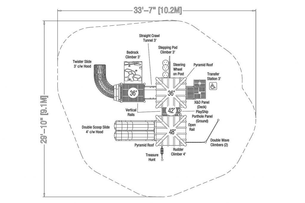 PLAYGROUND STRUCTURE - SET 129 - Image 3