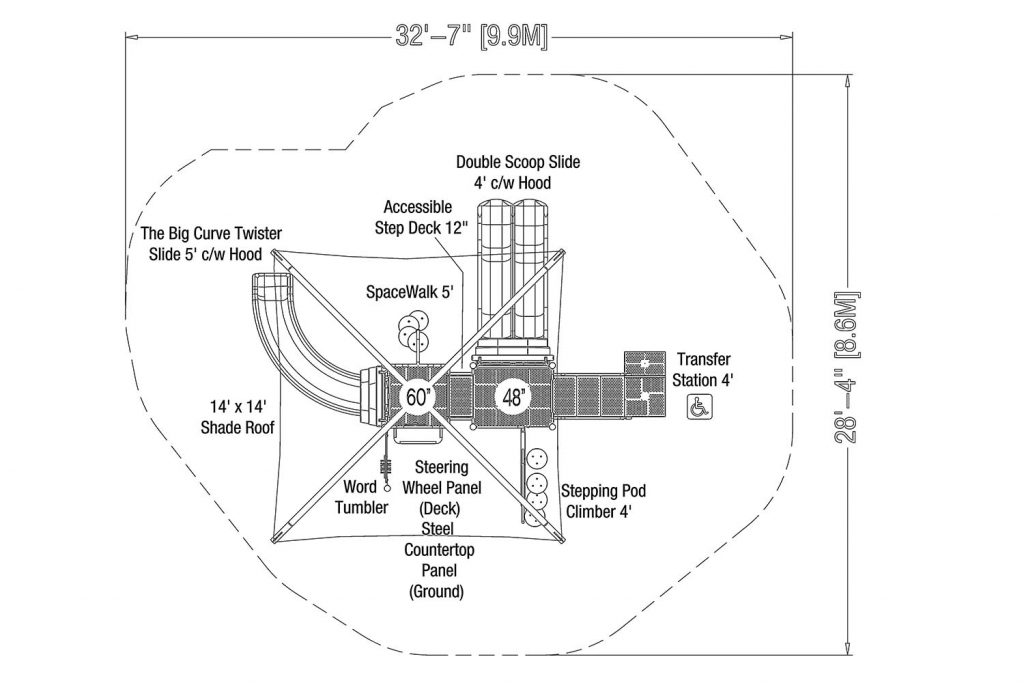PLAYGROUND STRUCTURE - SET 131 - Image 2