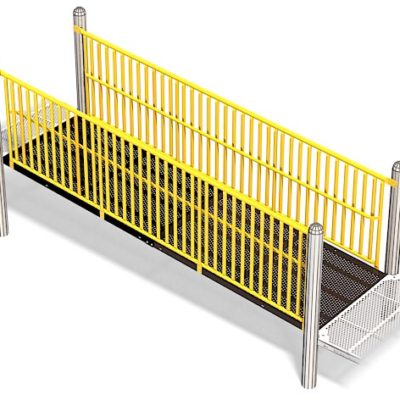 WHEELCHAIR RAMP-BARRIERS