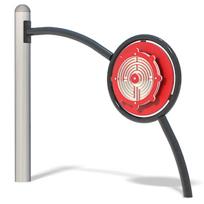 ROUND MAZE WHEEL PANEL