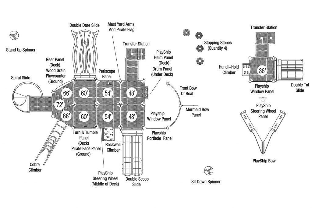PLAYGROUND STRUCTURE - SET 14 - Image 3