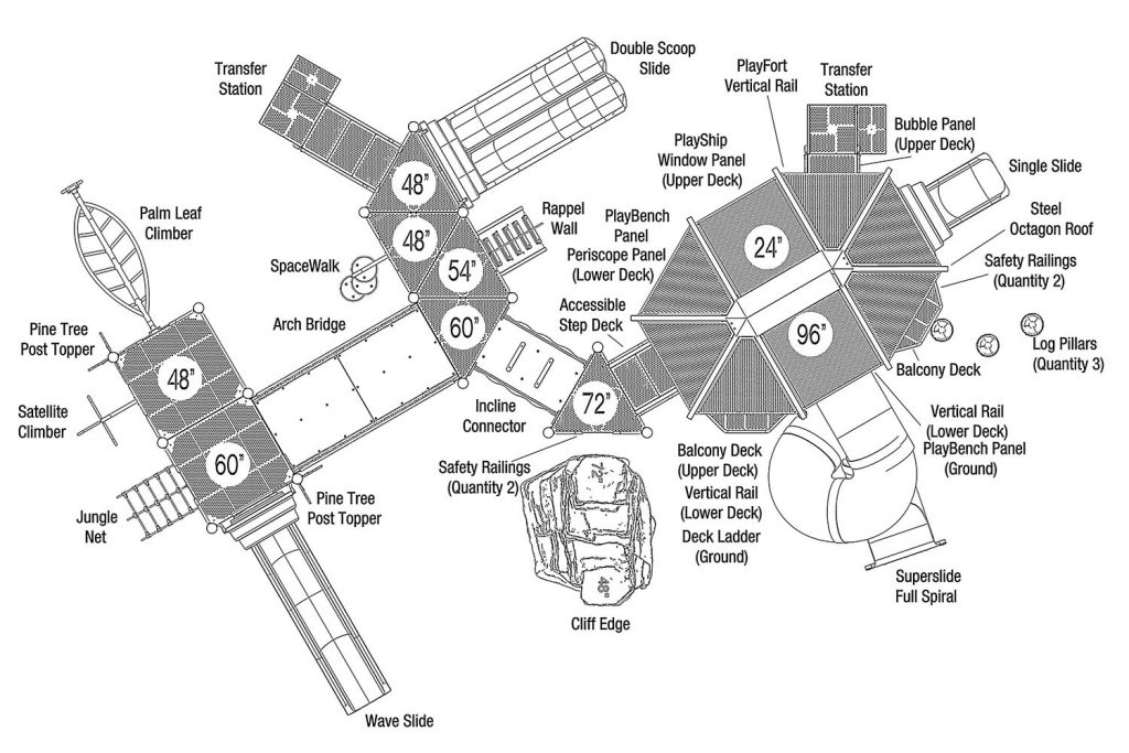 PLAYGROUND STRUCTURE - SET 16 - Image 4