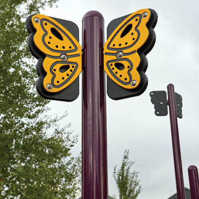 BUTTERFLY POST TOPPER