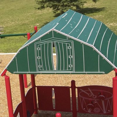 REALLY BIG BARN ROOF