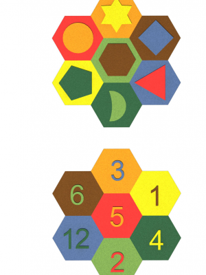 NUMBER, COLOR, SHAPE MATCH
