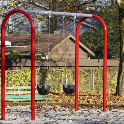 SINGLE BAY 8FT ARCH SWING