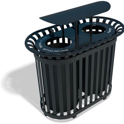 DOUBLE UNIT RECYCLING STATION
