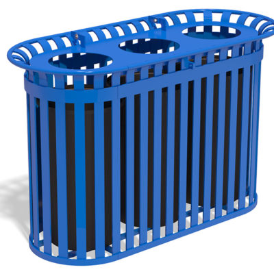 TRIPLE UNIT RECYCLING STATION
