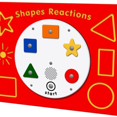 PLAYTRONIC SHAPES REACTIONS GAME PANEL