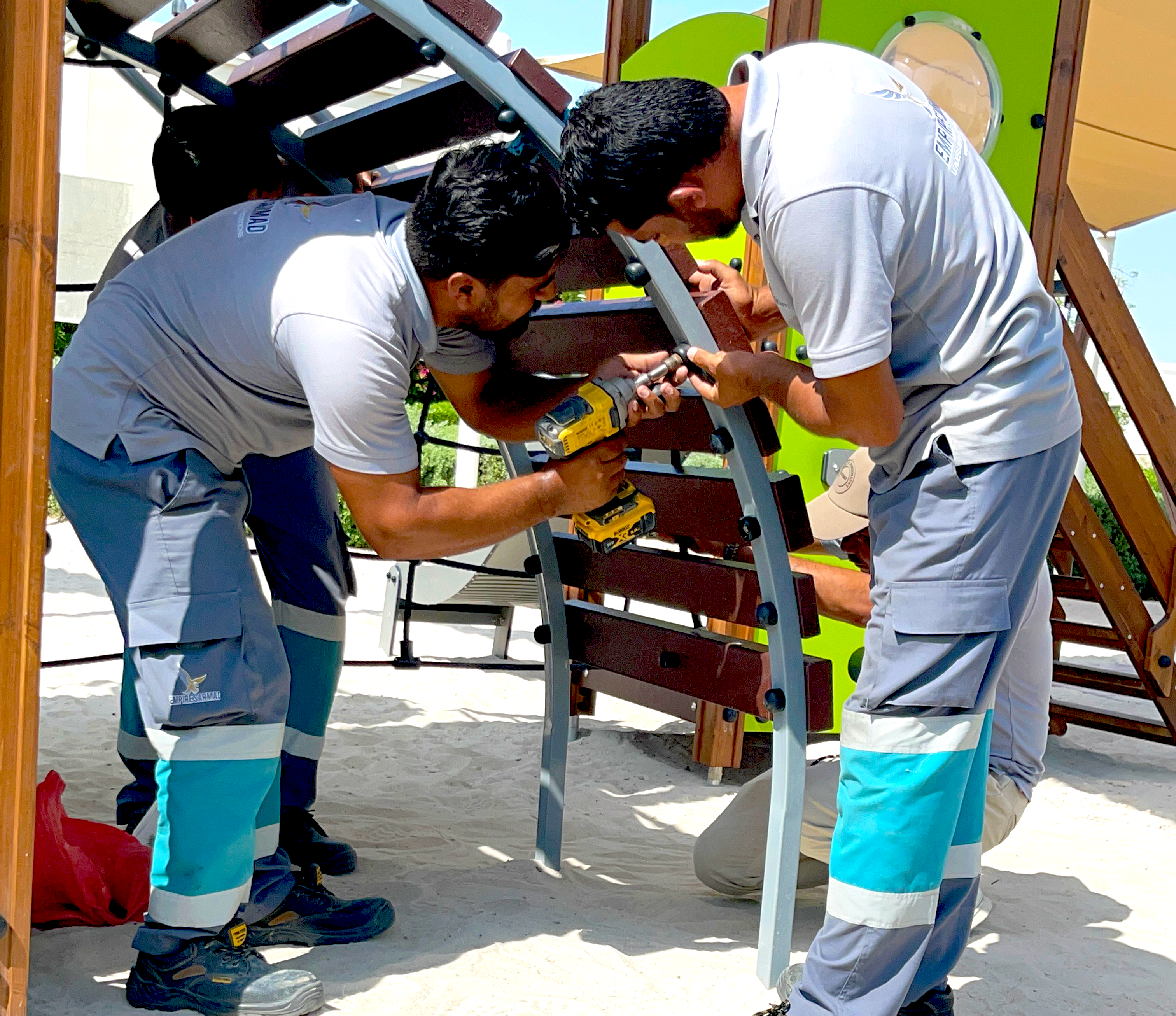 we install